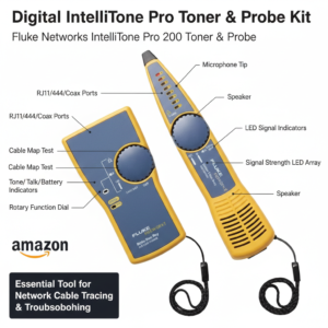MT‑8200‑60KIT - Fluke Network IntelliTone Pro200  Toner& Probe