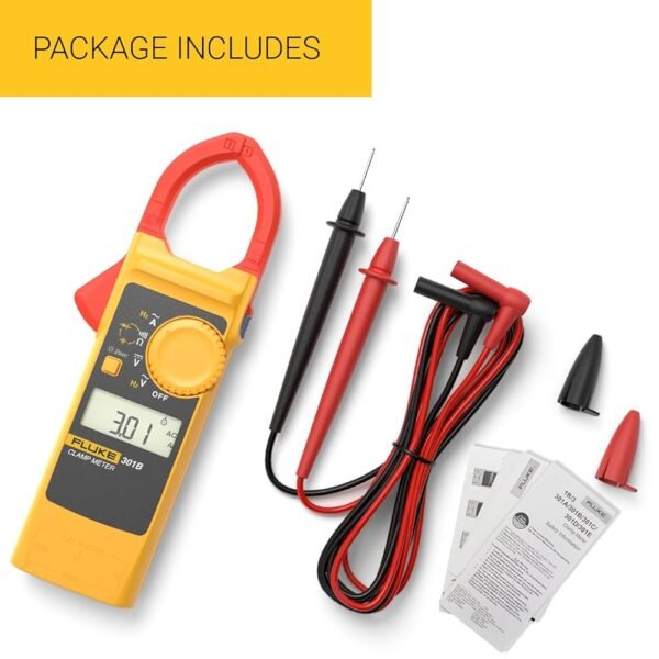 Fluke-301B - Mini Digital Clamp Meter Ammeter Pliers Tester