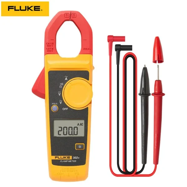 Fluke 302+ - Digital Clamp Meter 400A, 600V