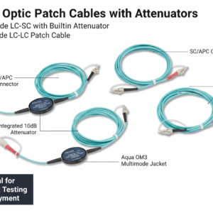 MRC-50EFC-SCLCKITM - MULTIMODE 50UM  EF TRC KIT EM (2 SC/LC, 2 LC/LC), METAL