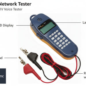 25501004 - Fluke Networks TS25D Test Set W/346A Plug