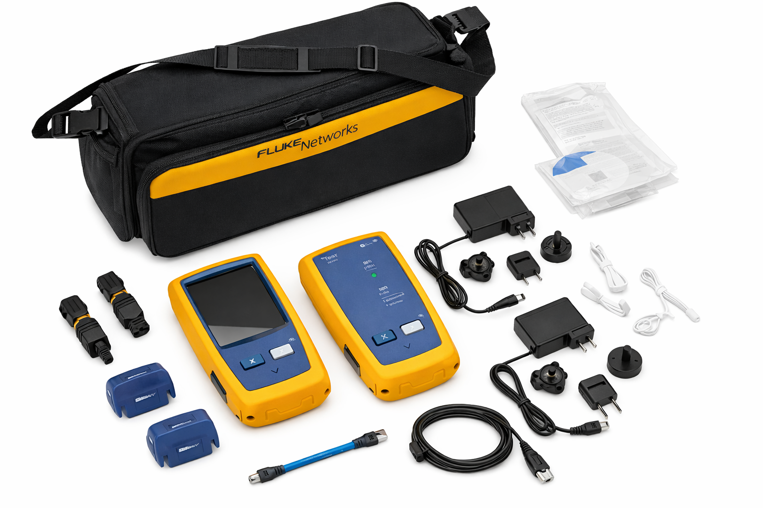 DSX-602 - Fluke Networks 500 Mhz Cable Analyzer V2, W/WIFI