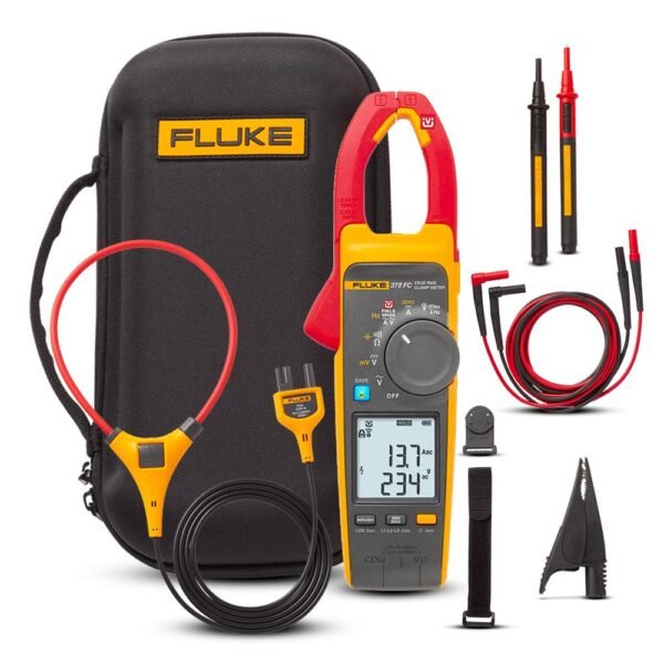 Fluke -378 -FC Non-Contact Voltage True-rms AC/DC Clamp Meter with iFlex