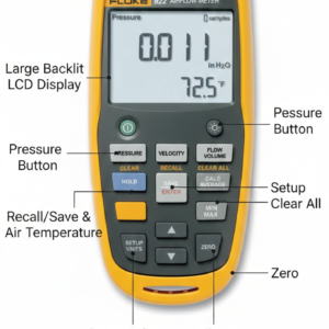 Fluke -922- Airflow Meter/Micromanometer