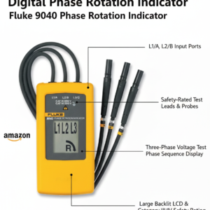 FLUKE 9040 -TESTER, PHASE ROTATION,