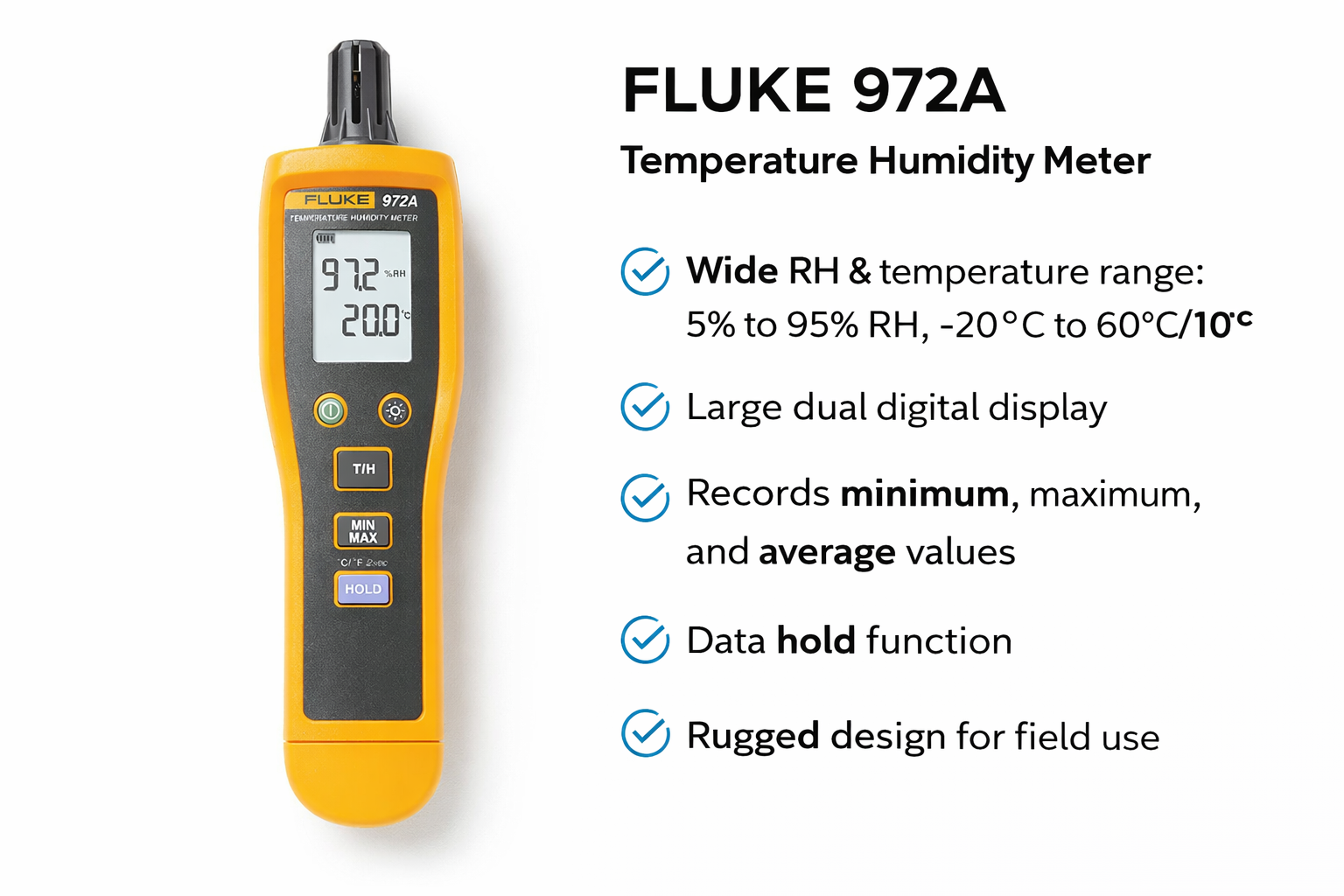 Fluke-972A- Thermo Hygrometer