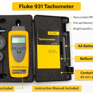 Fluke- 931- Contact / Non Contact Tachometer