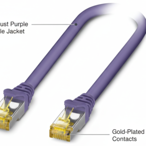 NBC-R4OC/2,0-BC6A/R4OC-VT - Phoenix Contact Cat6A STP Patchcord 2Mtr. Vilot